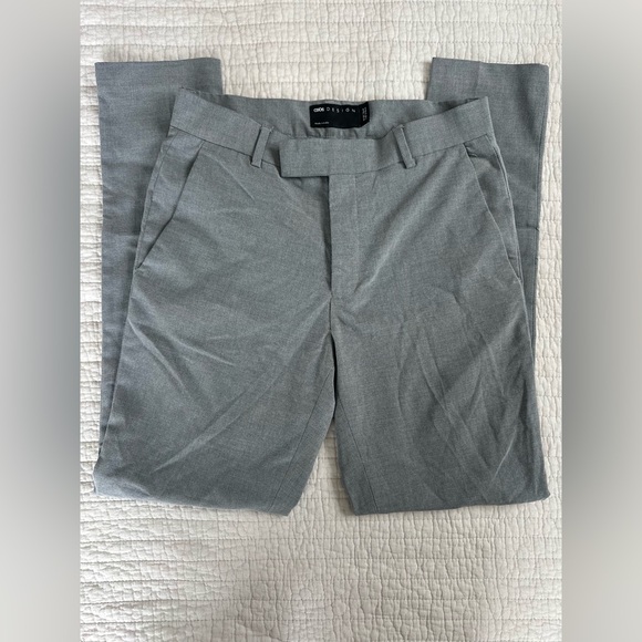 ASOS men’s gray slack dress pants 482 - Picture 3 of 5